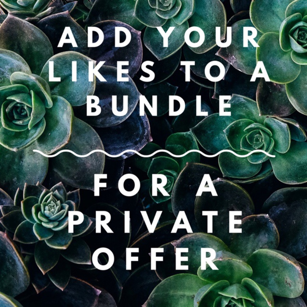 Like what you see?  Bundle your items!!!
